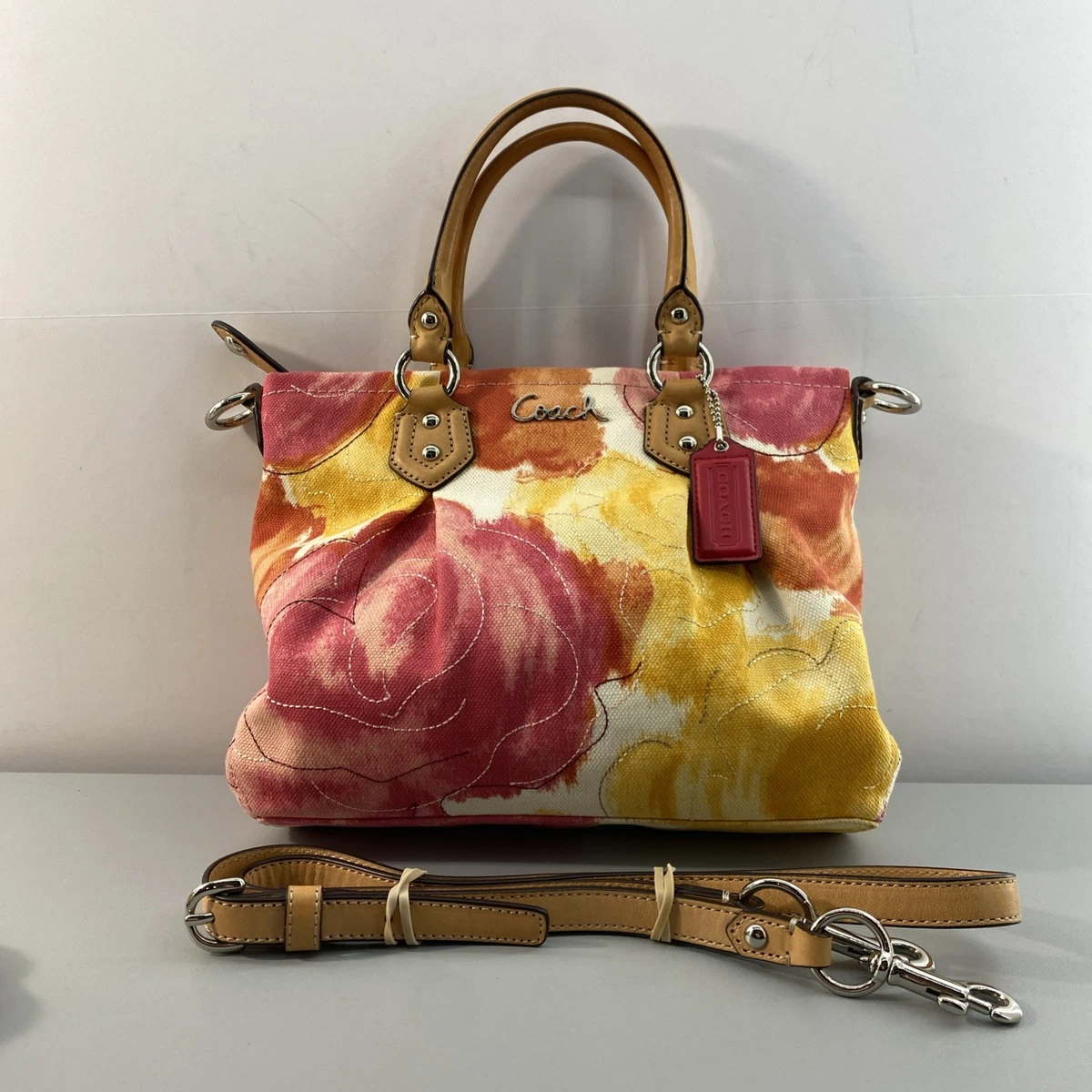 Coach Ashley Satchel/Top Handle Bag Pink Bags & Handbags for Women