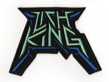 Lich King Embroidered Sew-on Patch | American Thrash Metal Music Band Logo