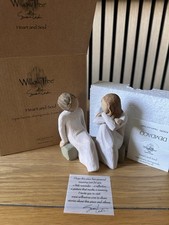Image of Willow Tree Heart and Soul Figure 2002 Demdaco, Susan Lordi, Sisters Friends