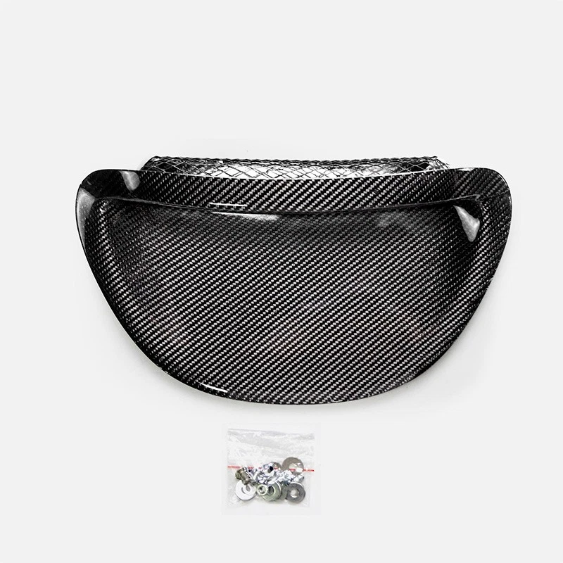 For Toyota Starlet EP82 OE Type Carbon Fiber Front Hood Vented Bonnet Scoop - Image 4 of 4