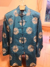 Pure Silk Brocade Men's Traditional Chinese Jacket, High Quality Craftsmanship