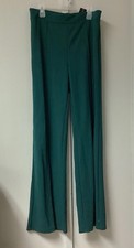 Fashion Nova Women's Victoria High Waisted Plus Size 2X Pants Green Hunter NWT