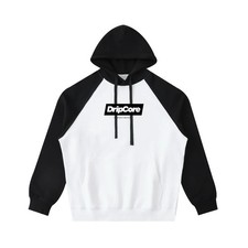 COLOR-BLOCK SLEEVE HOODIE