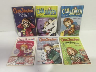 Cam Jansen Book Lot of 6 David A. Adler Scholastic Mystery Chapter Books