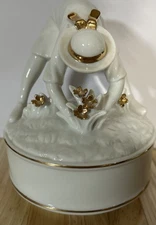 Vintage Retro Adalberto Sampaolo Toscany Collection? Gardener Figure Not Signed