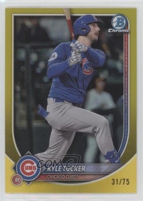 2025 Bowman Chrome Yellow Refractor 31/75 Kyle Tucker #57 08lt