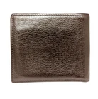 Gucci Portafoglio Bif Uomo Pelle Marrone Crest Cappotto Scuro