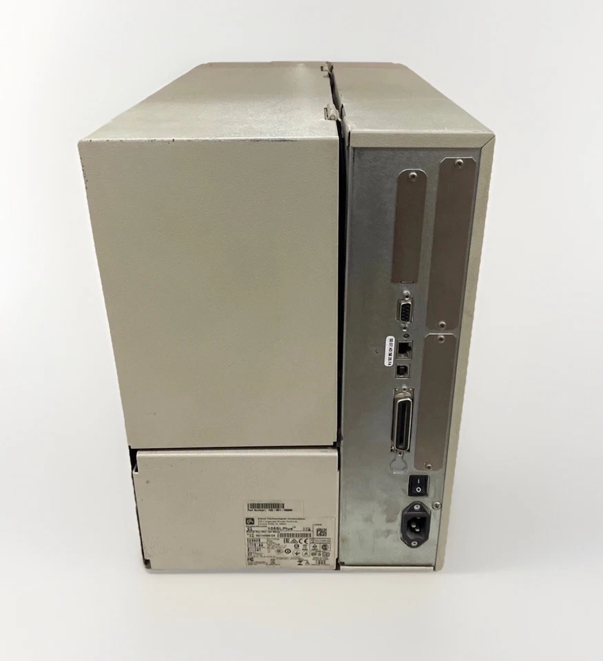 Zebra 105SL Thermal Transfer Industrial Label Printer with Power Supply - Image 3 of 3