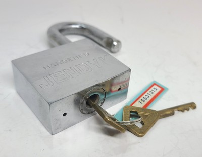 Jendyk Disk Detainer padlock - 2 keys - Abloy classic Copy/rebrand lock lockport