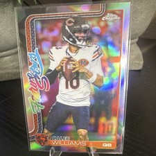 2024 Topps Chrome Future Stars Caleb Williams Insert #FS-1 Bears NFL