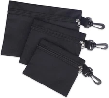 3 Pack Tool Bags Canvas,Premium Tool Pouch Zipper Bag,Zipper Pouch Heavy Duty To