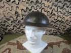 British Vintage Steel Brodie Helmet Shell WWI WWII Era Military Collectible