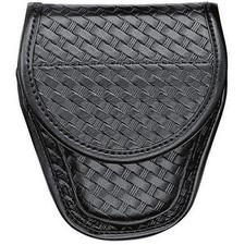 Model 7918 AccuMold Elite Ultimate Hinge Handcuff Case - Basketweave, Hidden