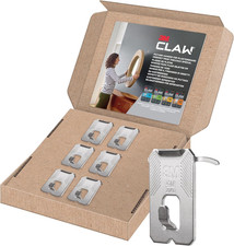 Plasterboard Picture Hanger 6 Hooks Holds up to 20 Kg Ideal for Heavy Items