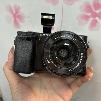 95% NEW! Sony Alpha A6000 24.3MP Mirrorless Digital Camera +16-50mm Lens