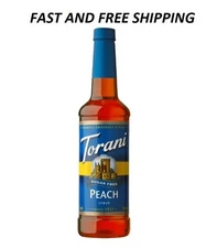 Torani Sugar Free Peach Flavoring Syrup, 25.4 fl oz.....