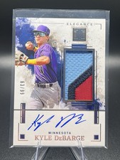 2025 Panini Impeccable Kyle Debarge Elegance Patch Auto /99 Minnesota Twins 