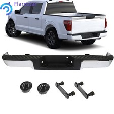 Chrome Rear Bumper Assembly Complete Steel For Ford F150 Truck 2009 10-2014 2013 Chrome Rear Bumper Assembly Complete Steel For Ford F150 Truck 2009 10-2014 2013