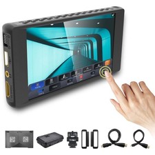 PT6 Field Monitor 5.2 Inch 600nit Touch Screen Camera Monitor Vertical Rotation