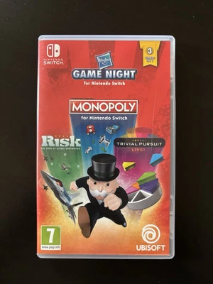 Hasbro Game Night - Nintendo Switch - Monopoly - risiko -trivial