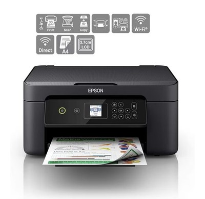 Epson Expression Home XP-3100 A4 Farb-Multifunktions-Tintenstrahldrucker + neue Tinten