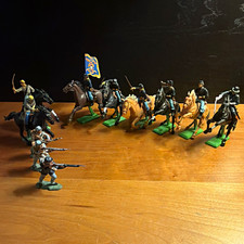 Britains Deetail 1971 Vintage Plastic Cavalry Toy Soldier Figure Lot