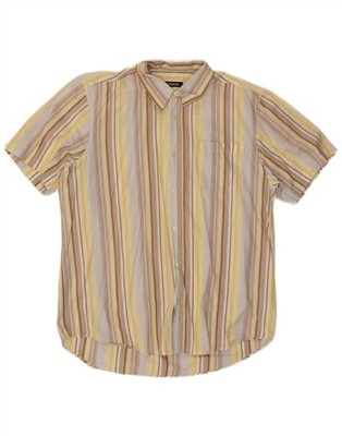 LERROS Herren Kurzarm Hemd Large bunt gestreift Baumwolle AC19