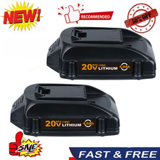 2pack For WORX 20V MAX Extend Lithium Battery 20 Volt WA3520 WA3525 WA3575 WG155
