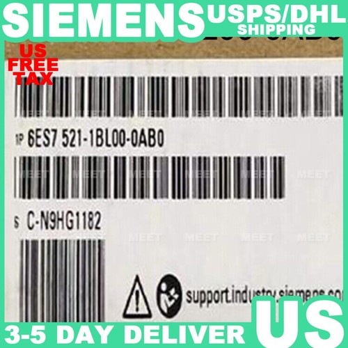 SIEMENS 6ES7521-1BL00-0AB0 SIMATIC S7-1500, digital input module - USED TESTED