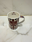 EUC Harrods London England Fine Bone China Union Jack Flag Mug RARE! — photo 2