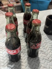 Vintage 90s Dale Earnhardt  NASCAR coke bottles   Lot of 6