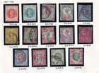 GB 1887 Jubilee Set of (14).    Very Fine Used                           (p1243)