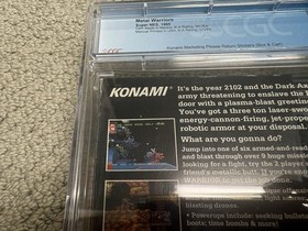 Metal Warriors - CGC 8.5 - Graded CIB Video Game