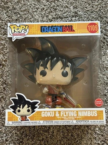 Funko Pop!  10 in Dragon Ball Goku & Flying Nimbus (Jumbo) GameStop (Exclusive)