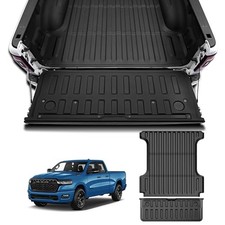5.7FT Truck Bed Mat Tailgate Bed Tailgate Mat for 2019-2026 Ram 1500 5.7ft