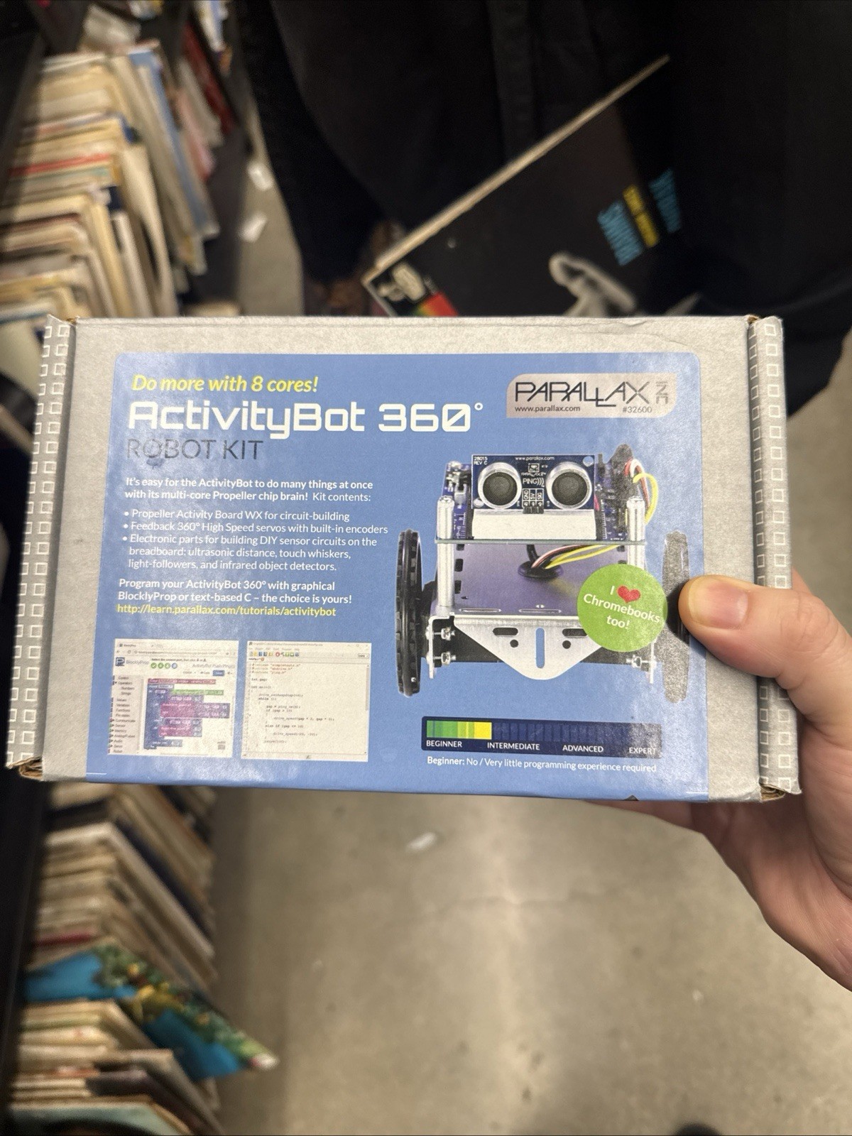 ActivityBot robot kit 32500 By parallax NEW