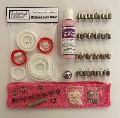 1979 Williams Time Warp Pinball Machine Maintenance Tune Up Kit