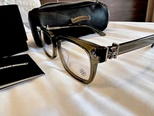Authentic Chrome Hearts Cross Japan  Kujichagulia Eye Glasses Frames 925 Silver