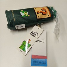 Nintendo Super Mario Bros Luigi Wpc Folding Umbrella Parasol Green Japan New JP