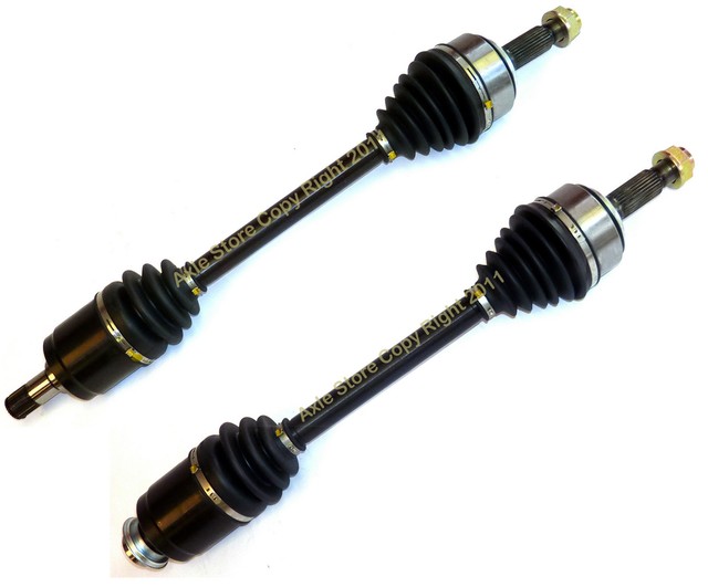 2 New Front CV Axles + 2 Front Wheel Bearings Fits Honda Element With