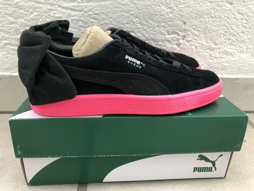 puma bow trainers pink