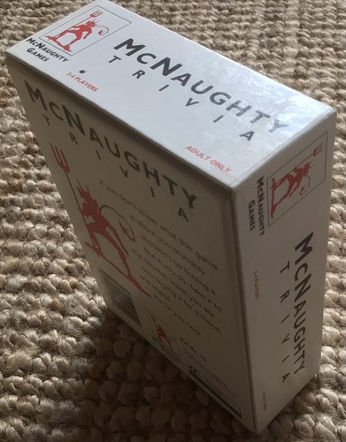 Mc Naughty Adult Naughty Trivia Game, 2-4 Players, Adults Only, New Unused - 第 6/7 張圖片