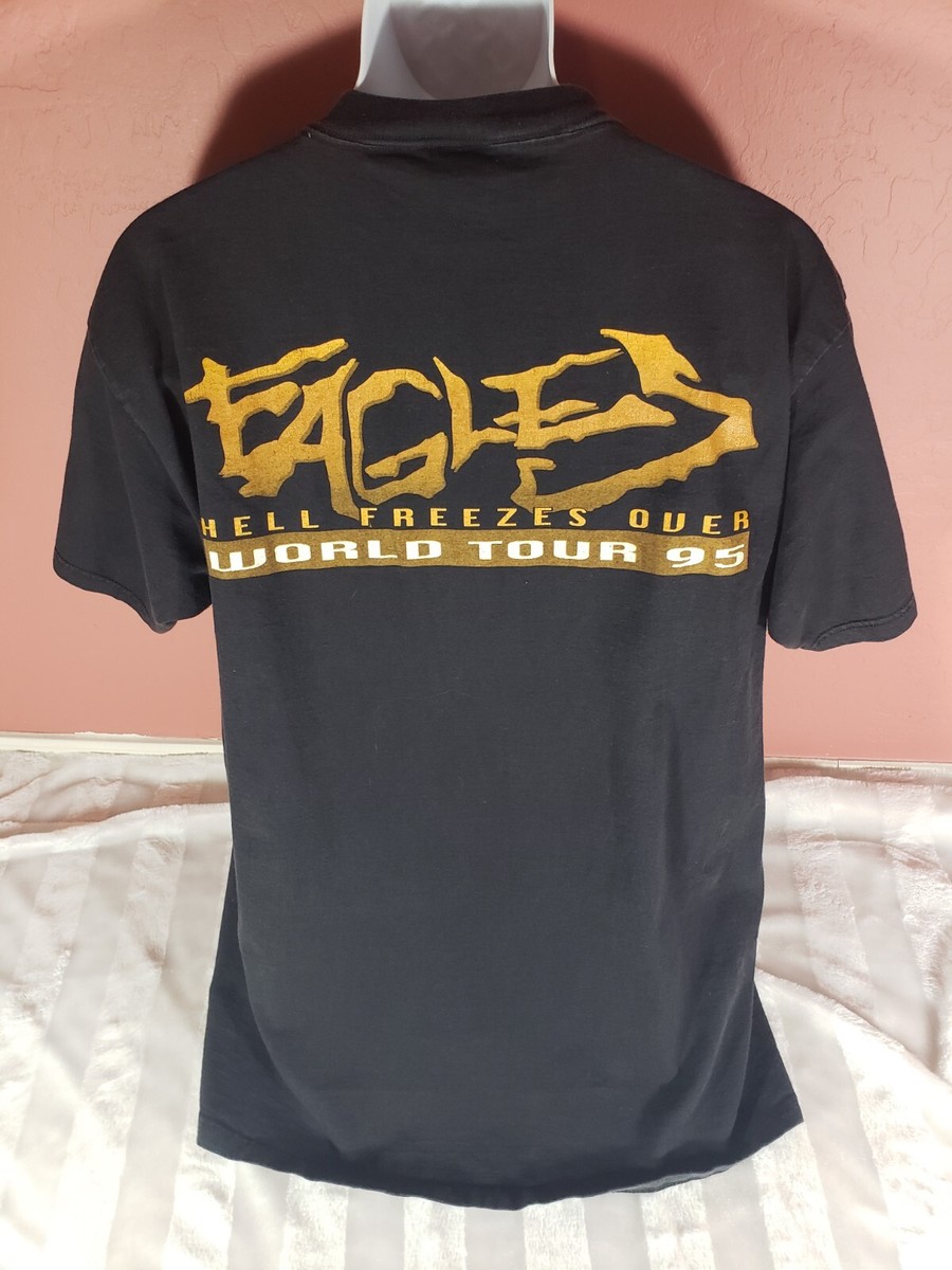 Vintage Eagles Hell Freezes Over T-Shirt USA 1995 Concert