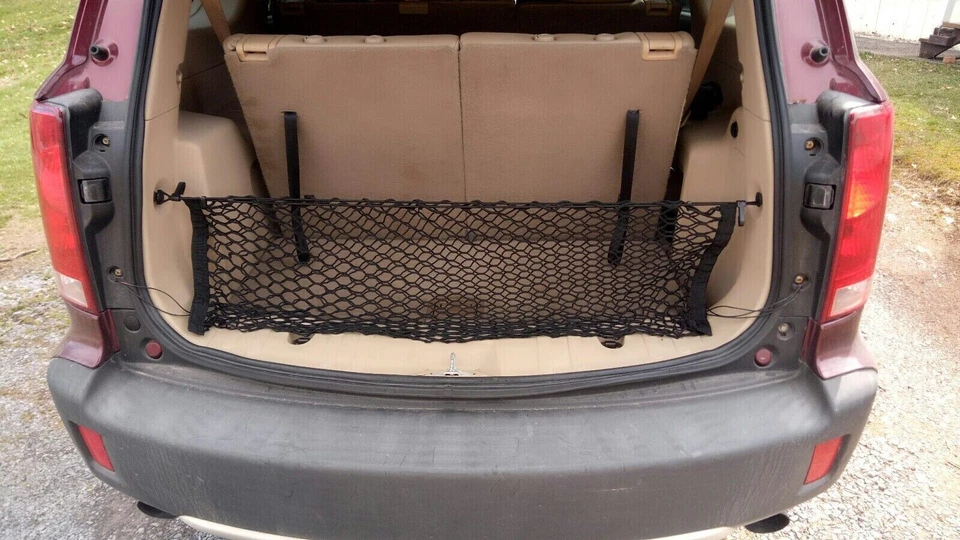 Red de carga organizadora de malla estilo sobre maletero trasero para Suzuki XL-7 2007-2009 nueva Foto 3 de 4