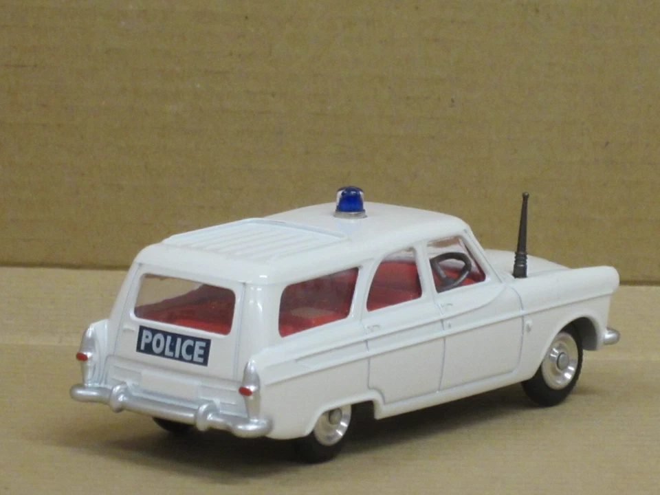 Ford Zephyr Motorway Patrol "Police" in weiß Box Corgi 419 ca. 1:43 Re-Issue - Bild 3 von 4