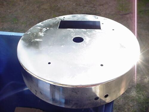 Cretors Popcorn Kettle Chrome Base Cover Envía el mismo día - Imagen 2 de 3