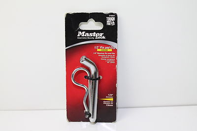 MASTER LOCK 1/2-Inch / 13mm Trailer Hitch Receiver Pin & Clip | eBay