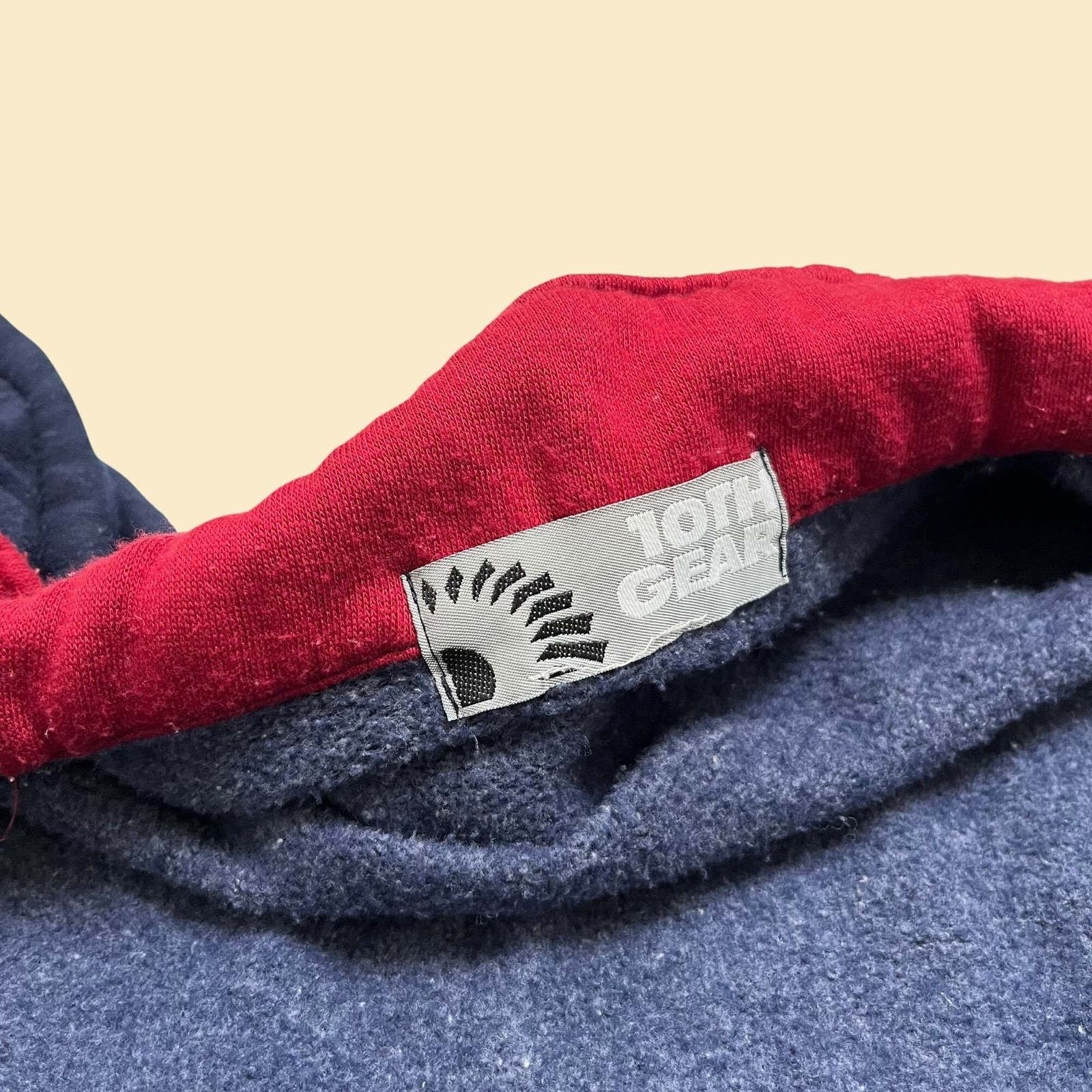 1990s jacket with color block pattern by 10th gea… - image 9