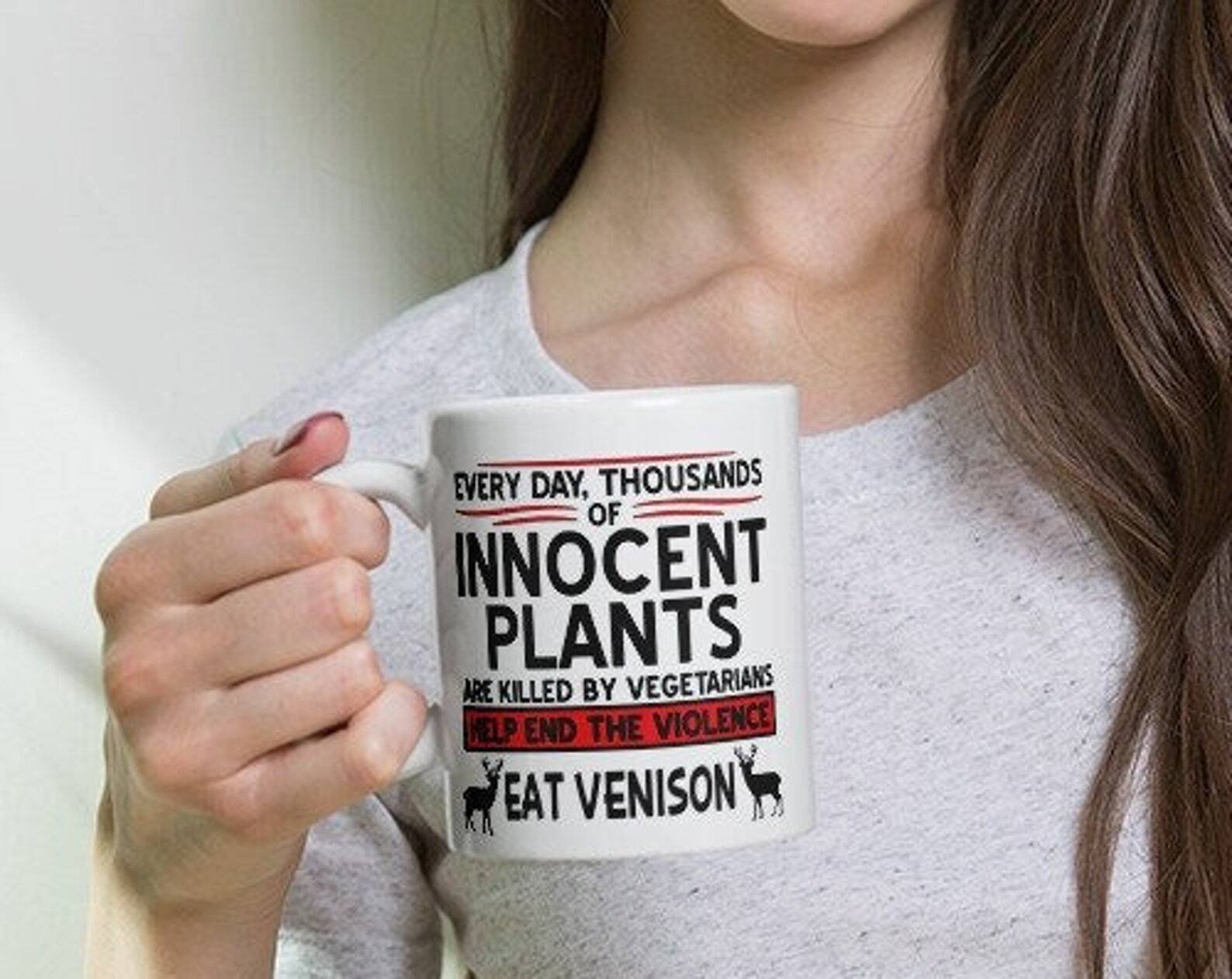 Hilarious Deer Hunting Mug for Coffee & Tea - Venison Lover Gift