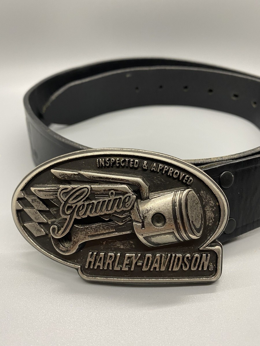 Harley Davidson Belt with Buckle, Black, 34” | eBay
